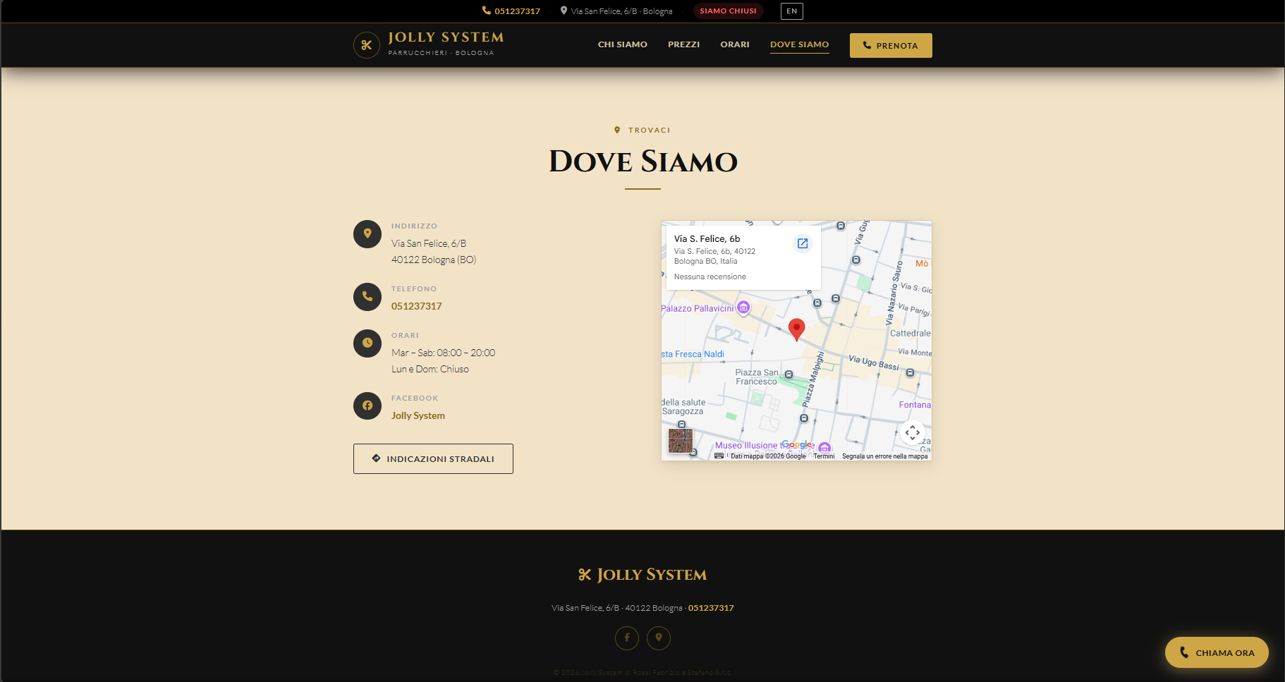 Jolly System — Parrucchieri — preview web 2